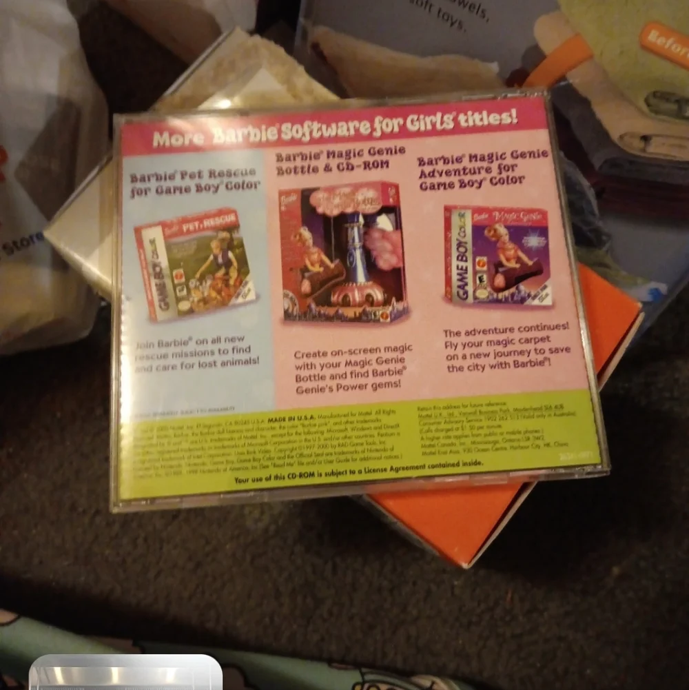 Barbie pet rescue CD rom